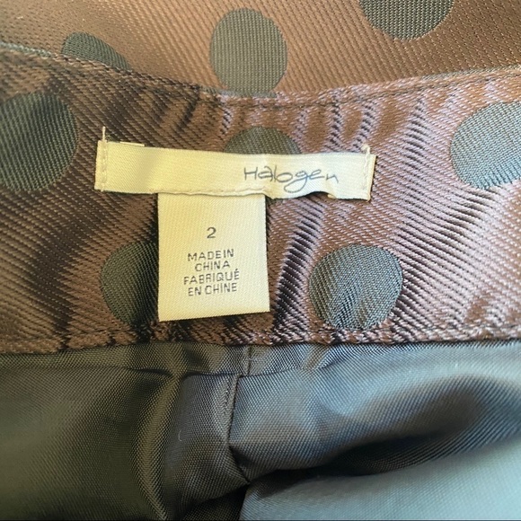 Halogen Women's Box Pleated Polka Dot Midi… - Picture 6 of 7